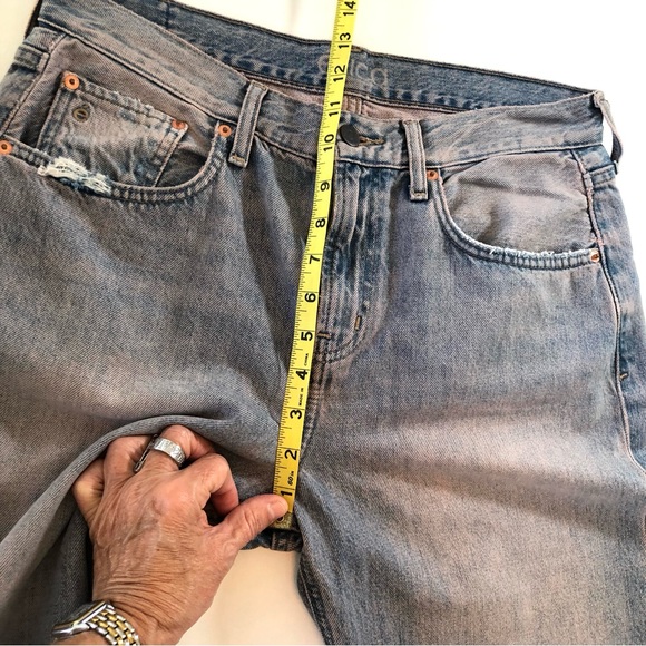 Etica Marlowe Slim Boyfriend Jeans Women’s 28, 100% Organic Cotton, Relaxed Fit - Picture 12 of 15